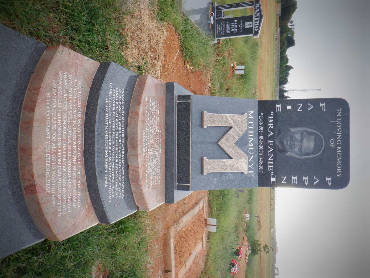 MTHIMUNYE Fanie Papeni 1953-2017