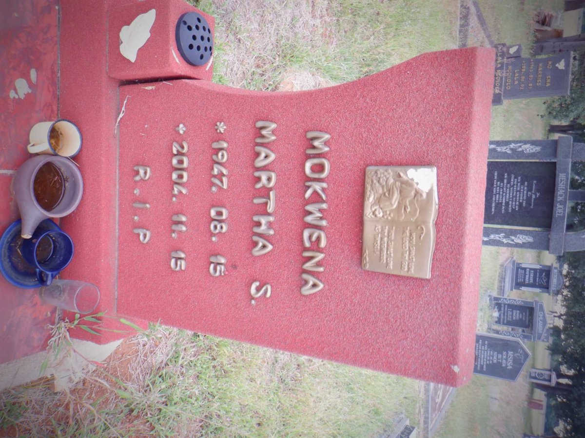 MOKWENA Martha S. 1947-2004