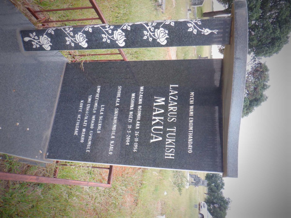 MAKUA Lazarus Tukish 1956-2004