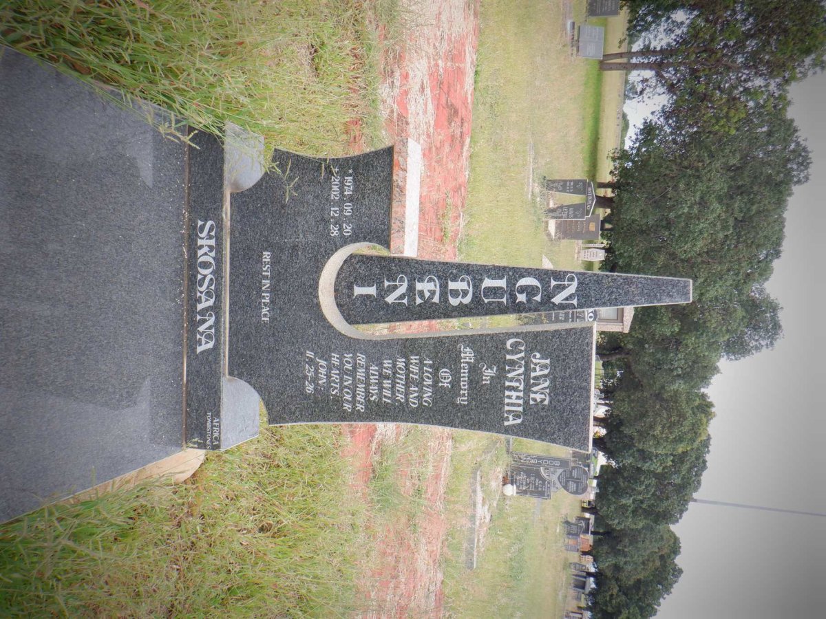 NGUBENI Skosana Jane Cynthia 1974-2002
