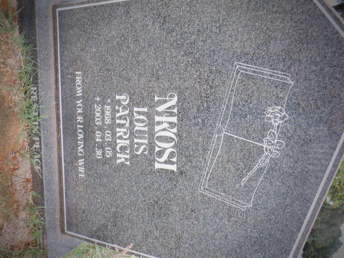 NKOSI Louis Patrick 1968-2003