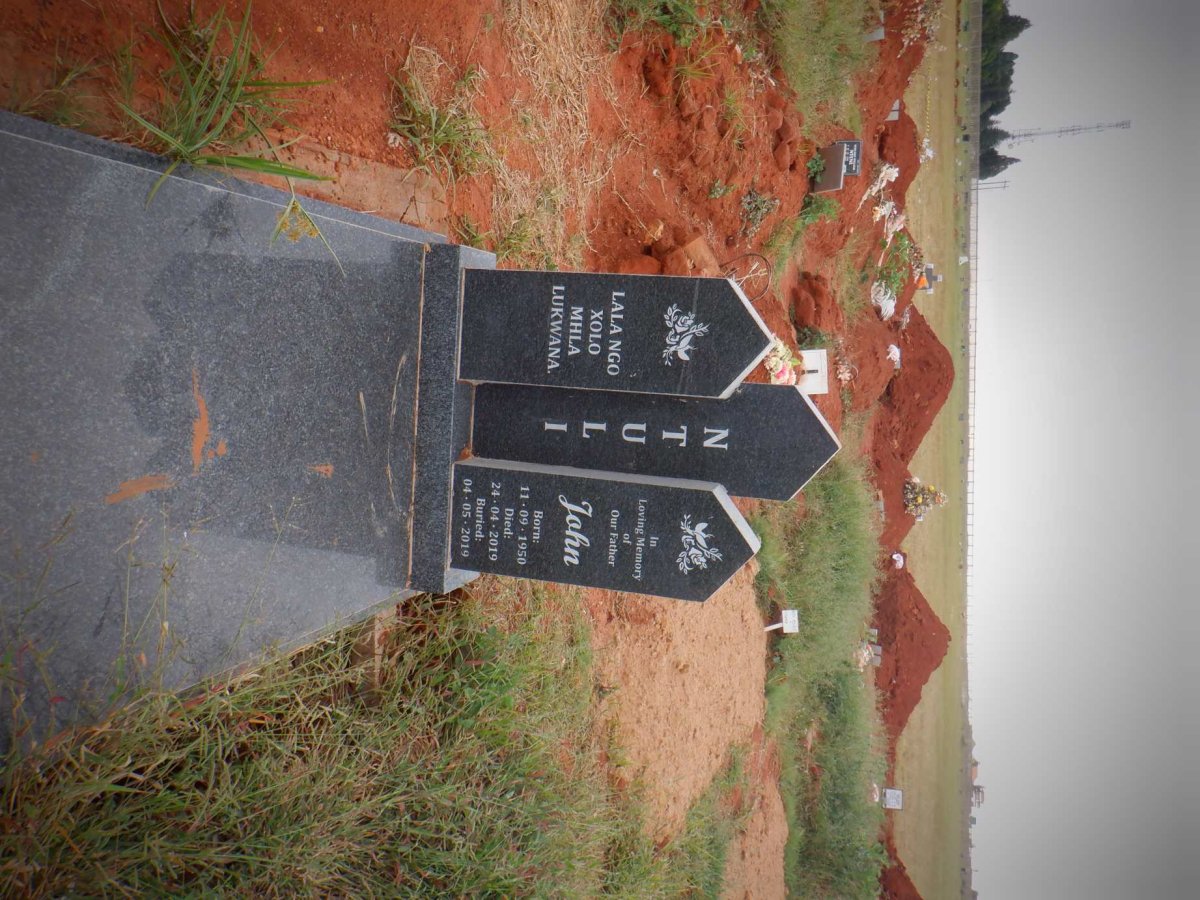 NTULI John 1950-2019