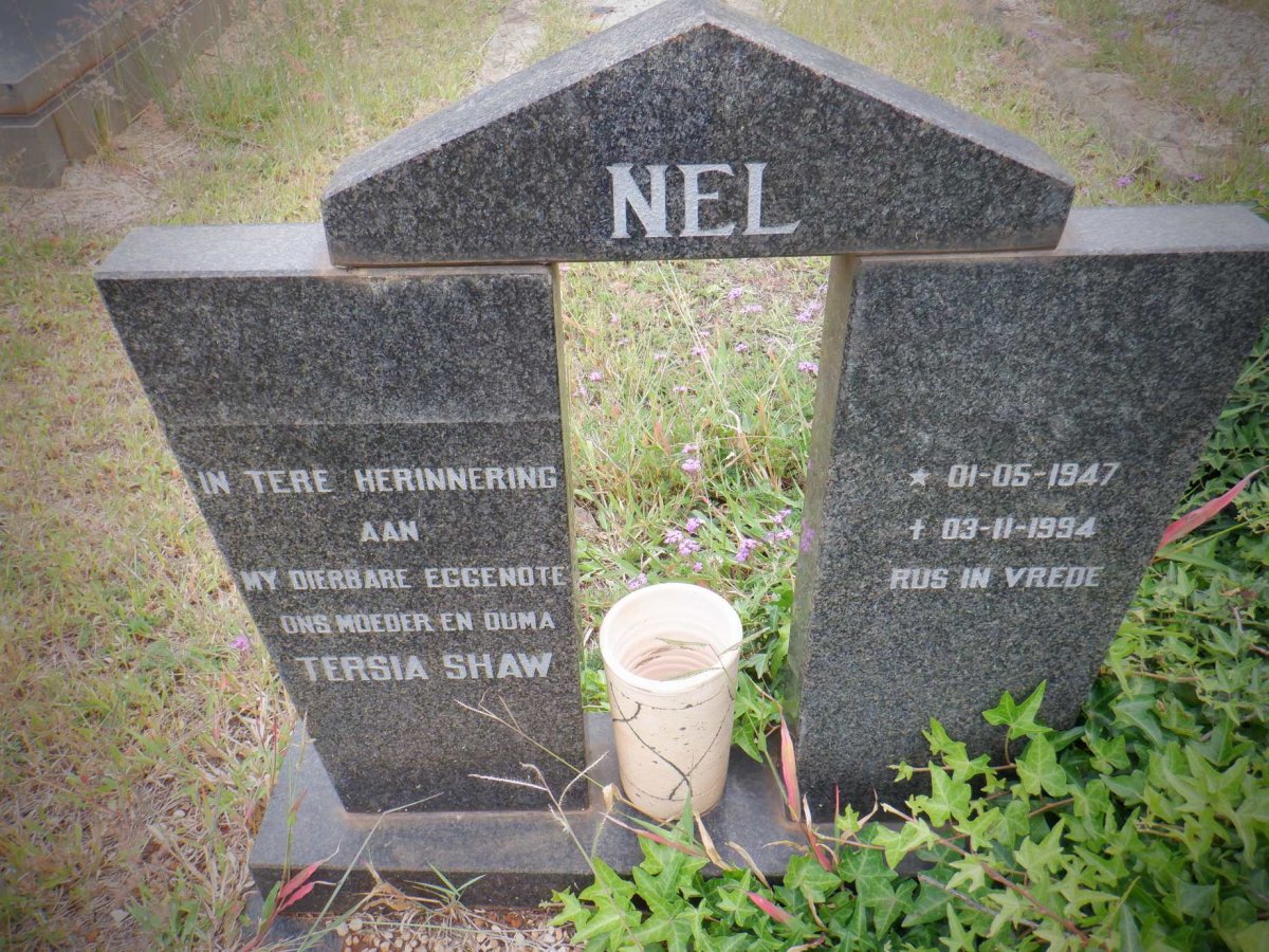 NEL Tersia Shaw 1947-1994