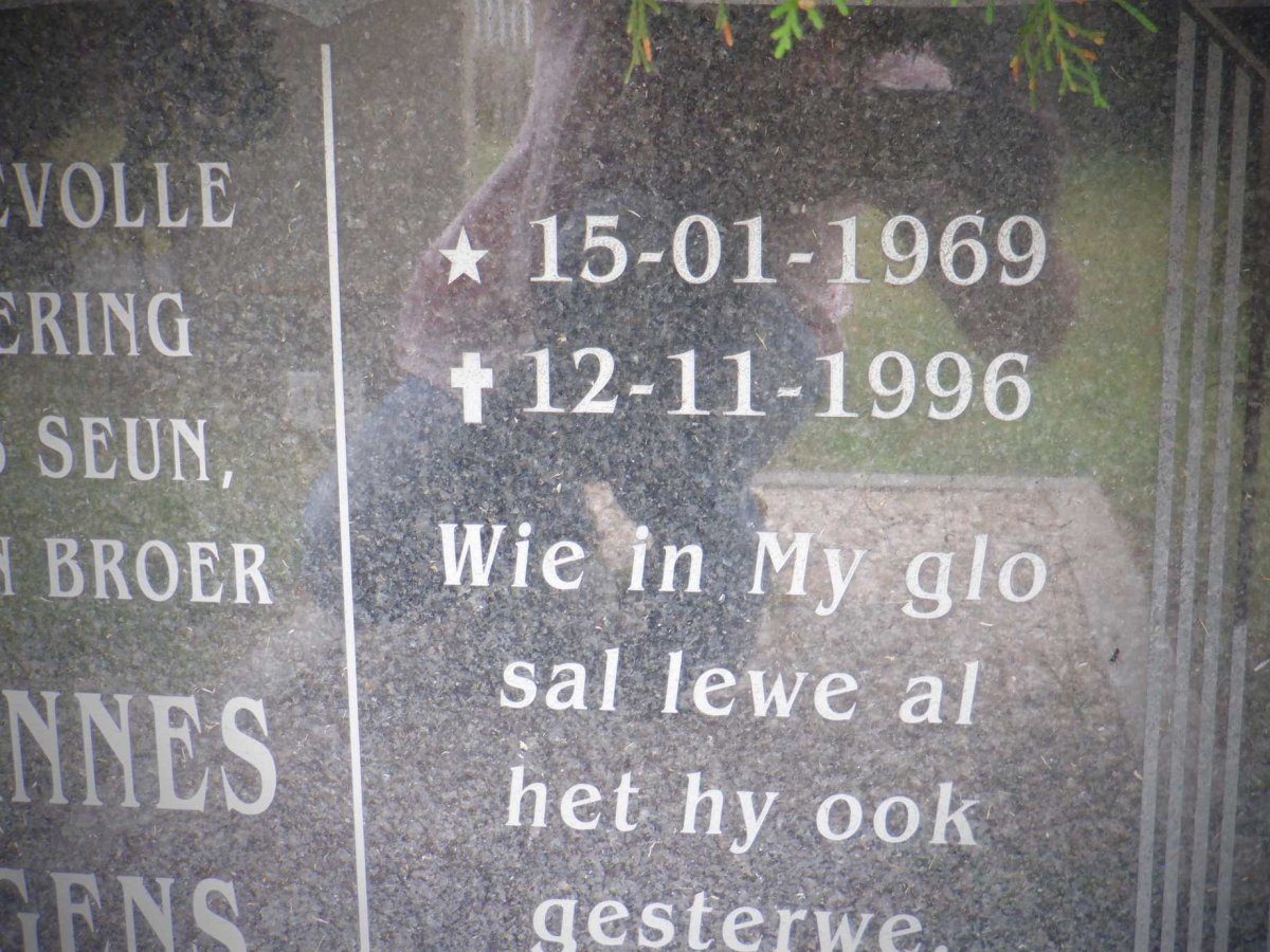 OBERHOLZER Johannes Jurgens 1969-1996