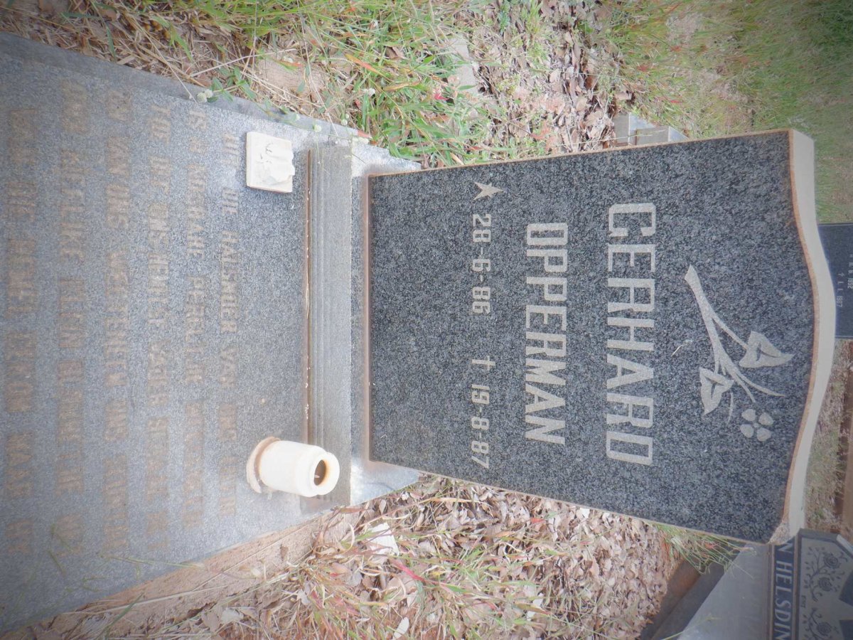OPPERMAN Gerhard 1986-1987