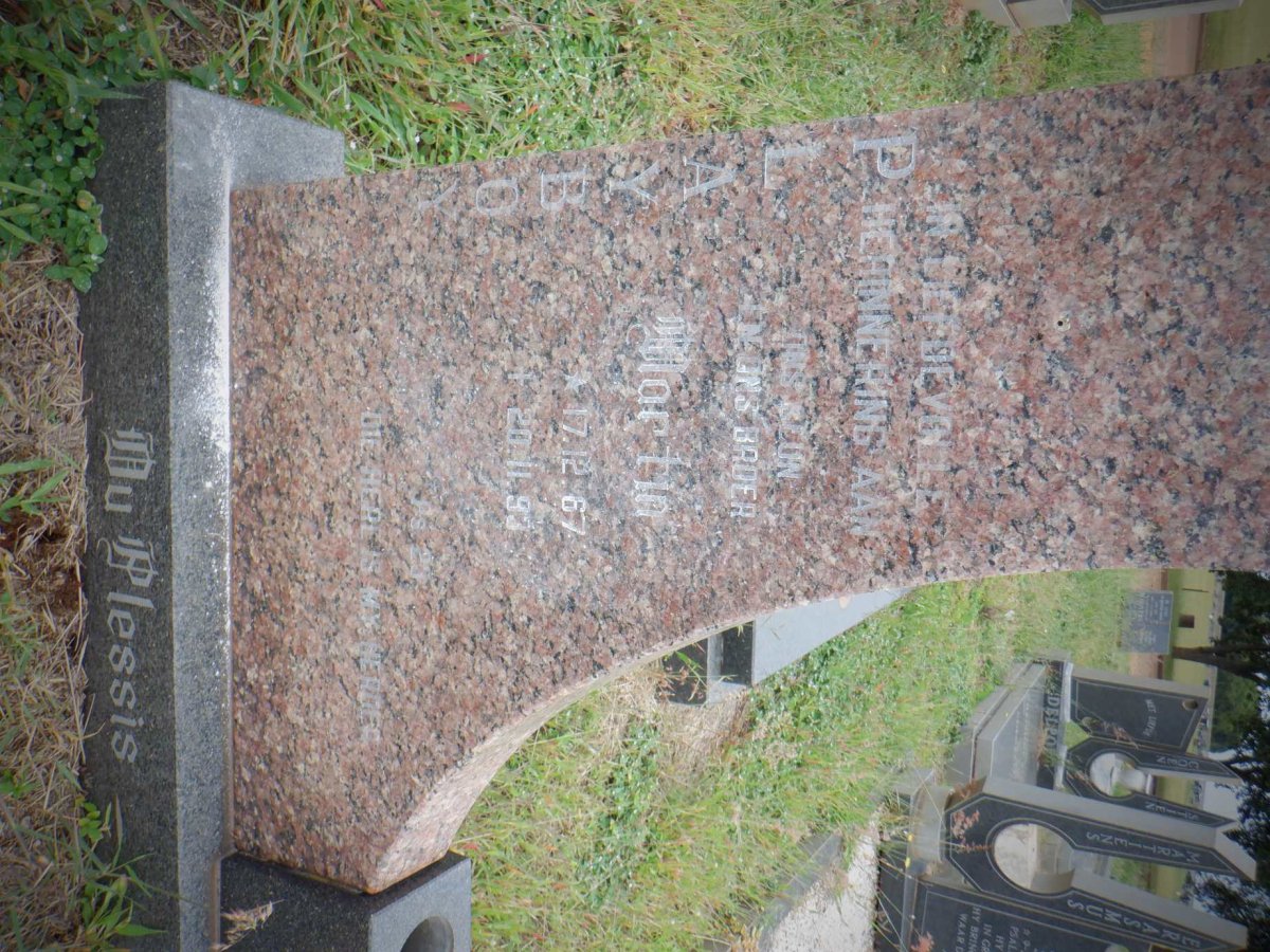 PLESSIS Martin, du 1967-1993