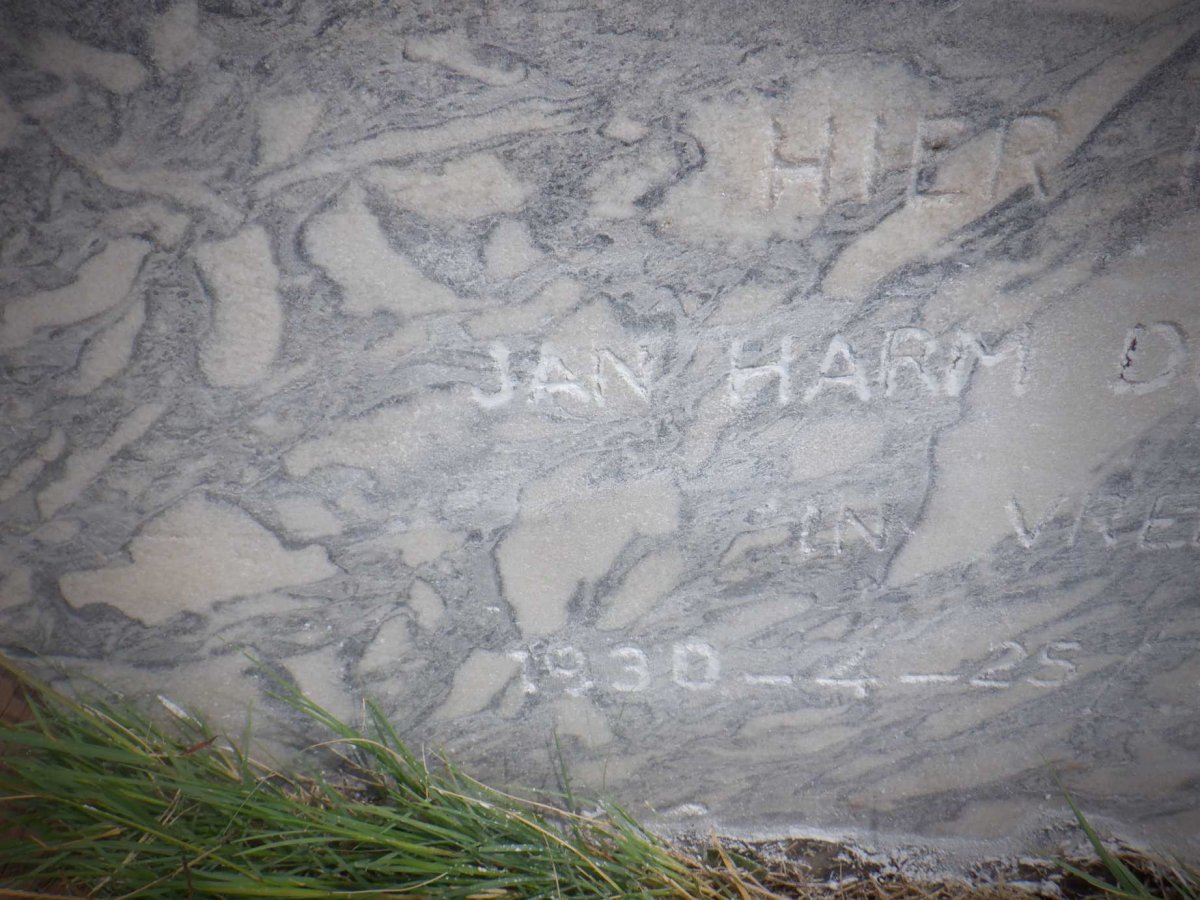 PLESSIS Jan Harm, du 1930-2000