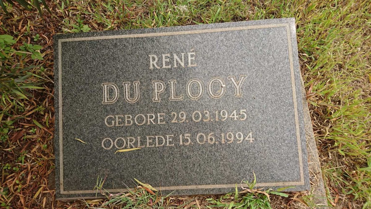 PLOOY Rene, du 1945-1994