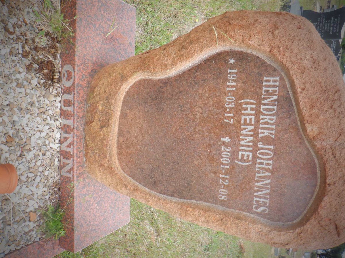 QUINN Hendrik Johannes 1941-2001
