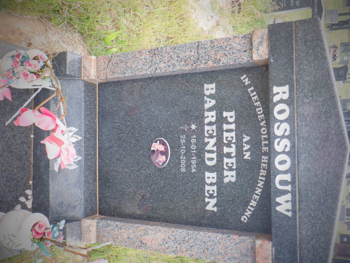 ROSSOUW Pieter Barend Ben 1954-2008