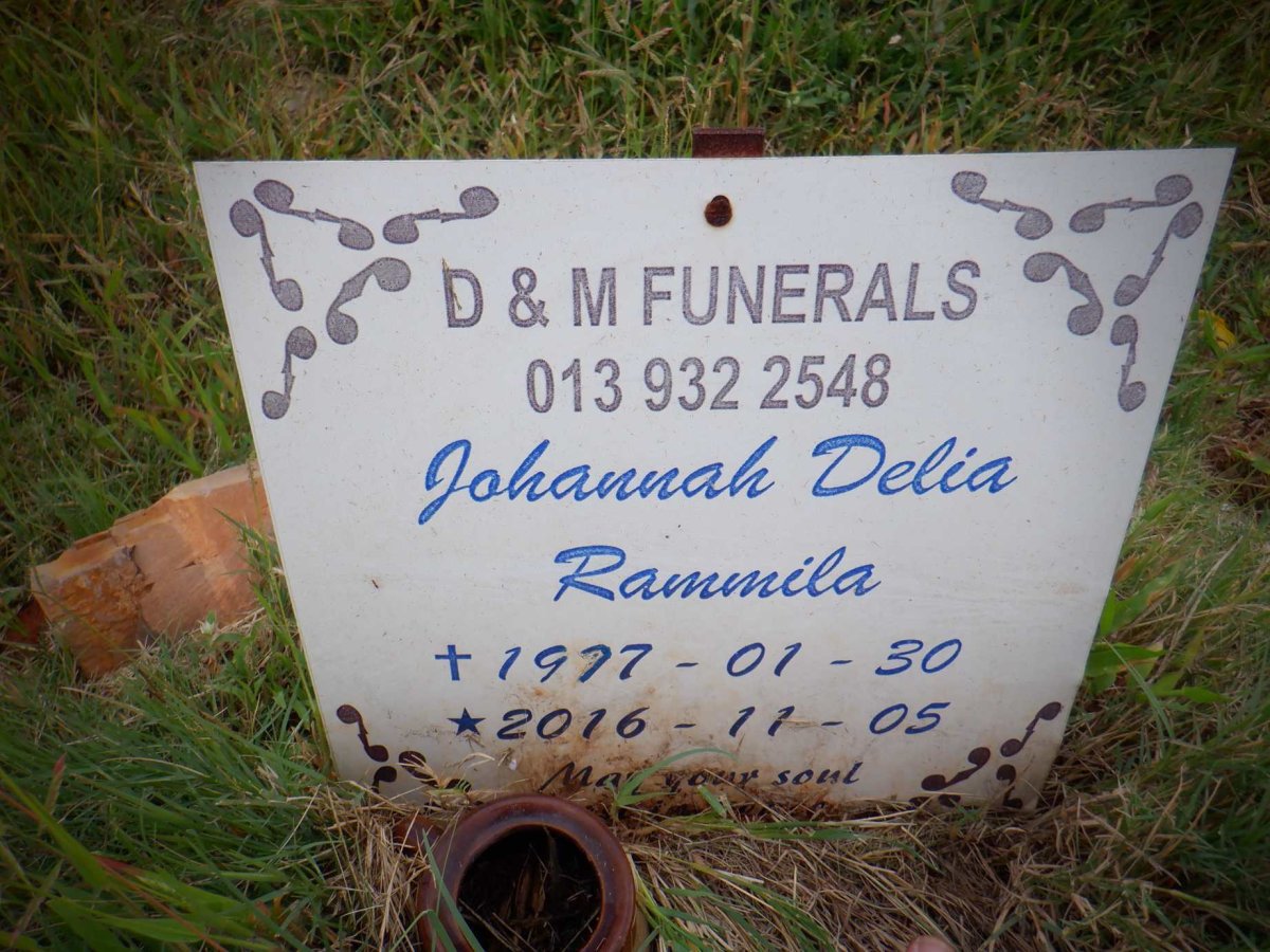 RAMMILA Johannah Delia 1977-2016