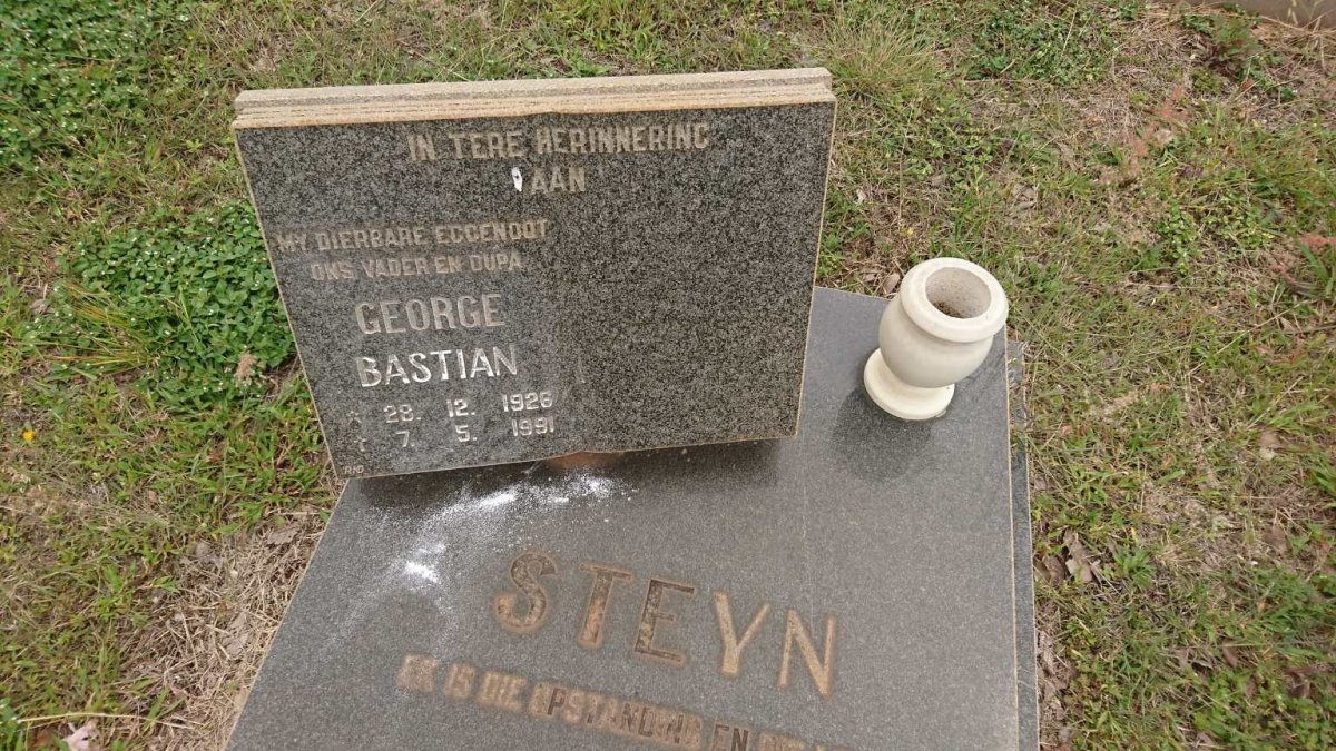 STEYN George Bastian 1926-1991