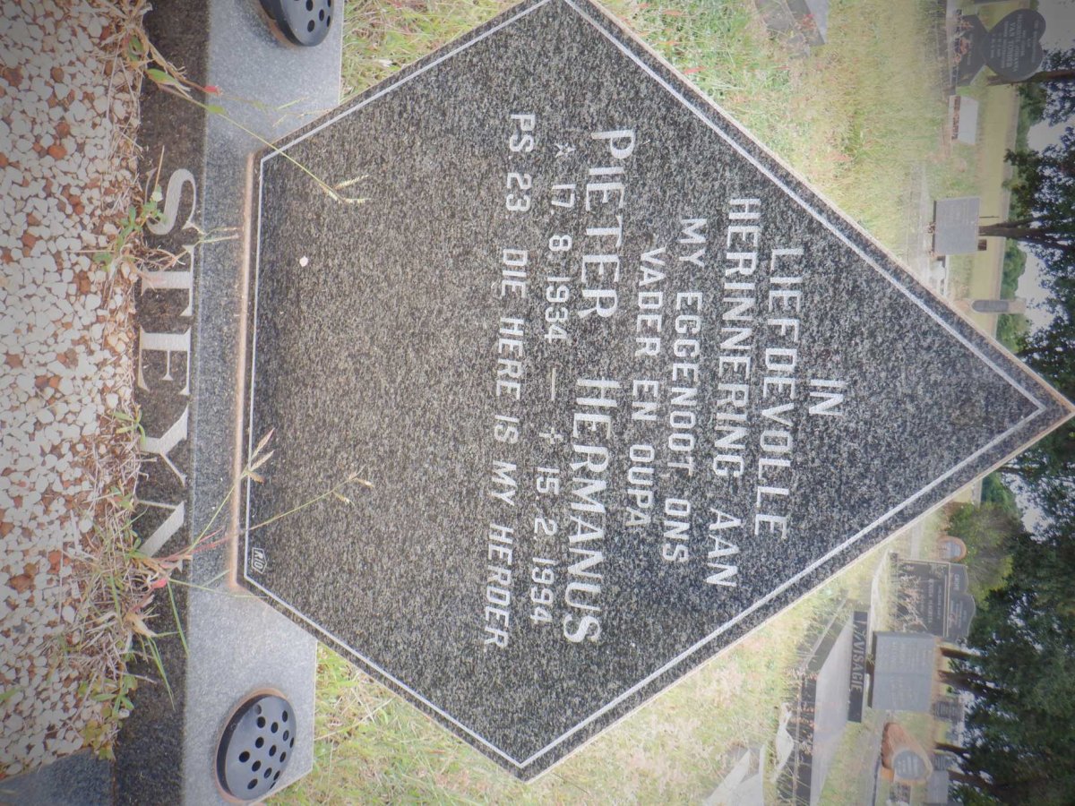 STEYN Pieter Hermanus 1934-1994