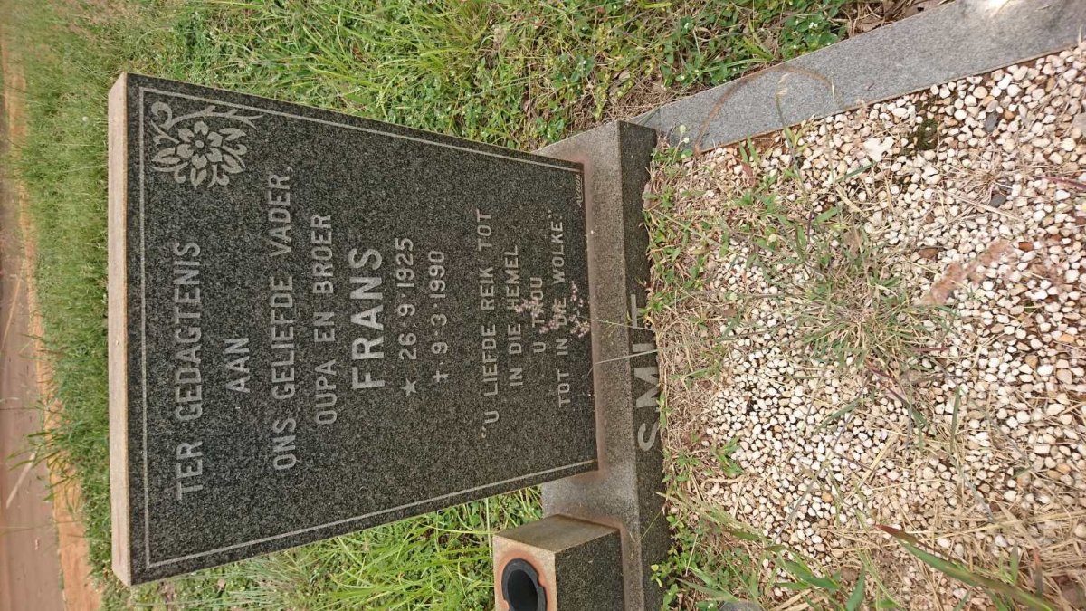 SMIT Frans 1925-1990