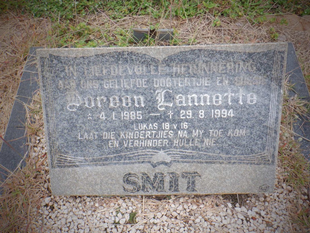 SMIT Doreen Lannette 1985-1994