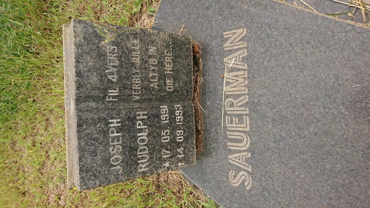 SAUERMAN Joseph Rudolf 1991-1993