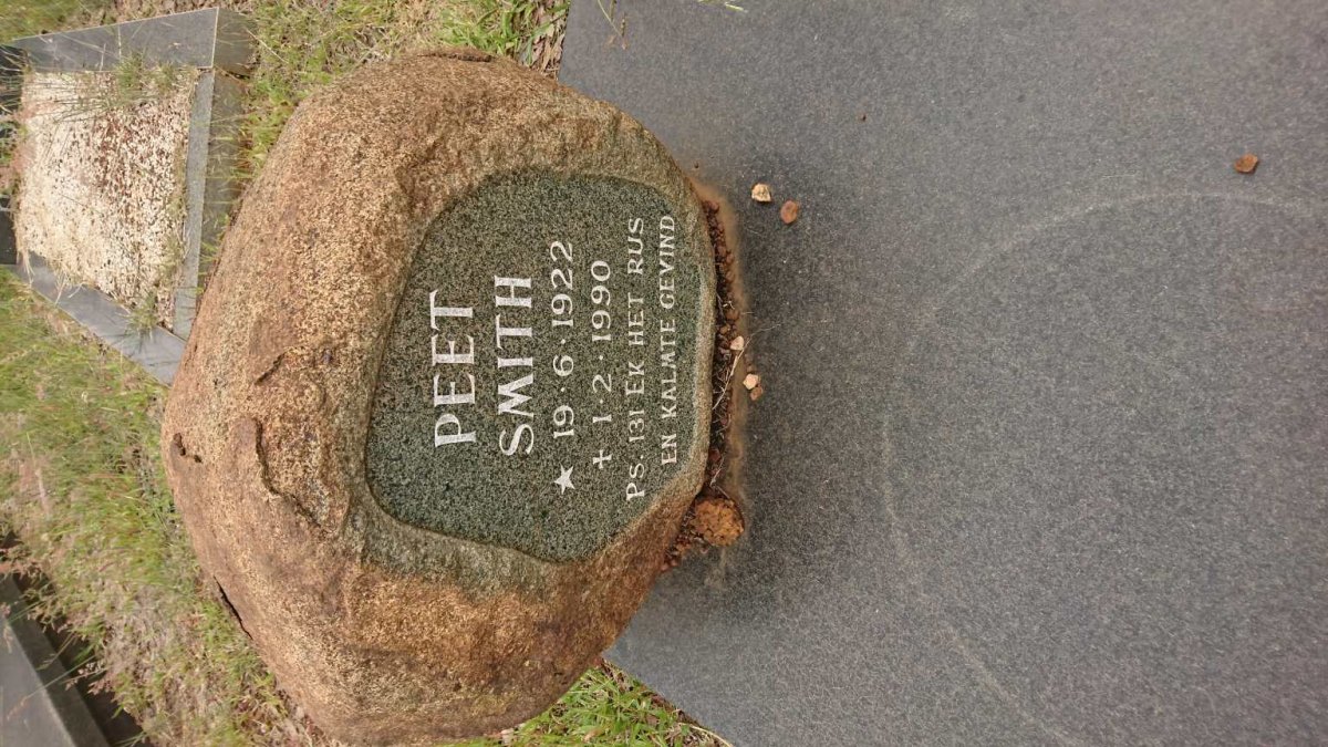 SMITH Peet 1922-1990