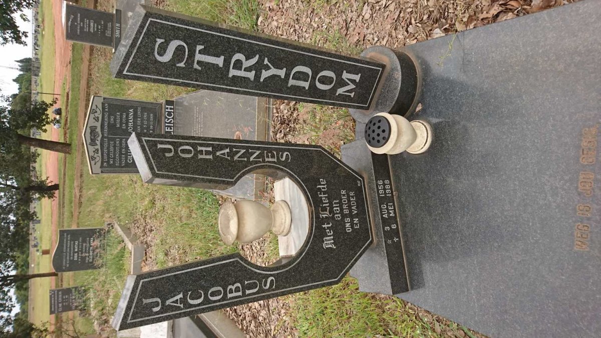 STRYDOM Jacobus Johannes 1956-1988