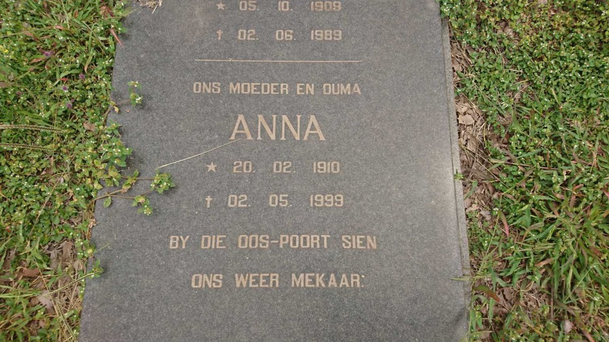 SANDT Anna 1910-1999