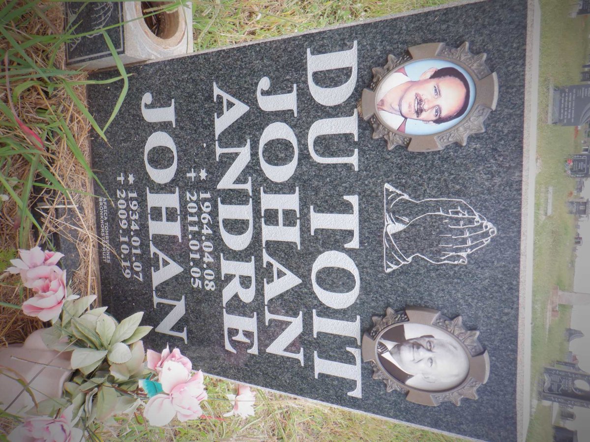 TOIT Johan, du 1934-2009 :: TOIT Johan Andre, du 1964-2011