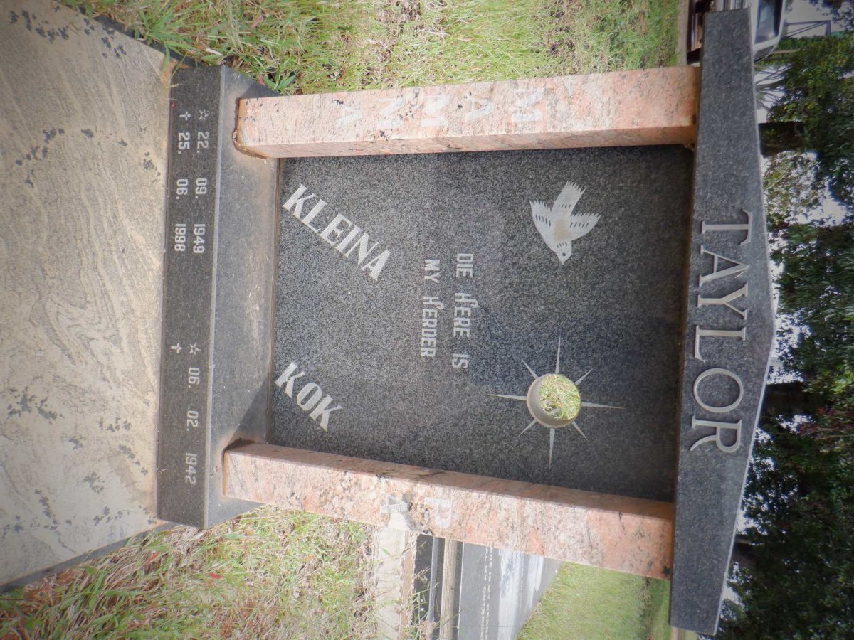 TAYLOR Kok 1942- &amp; Kleina 1949-1998