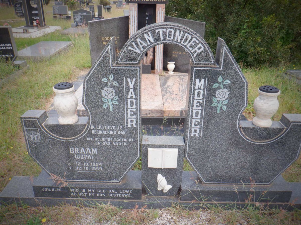 TONDER Braam, van 1954-1999