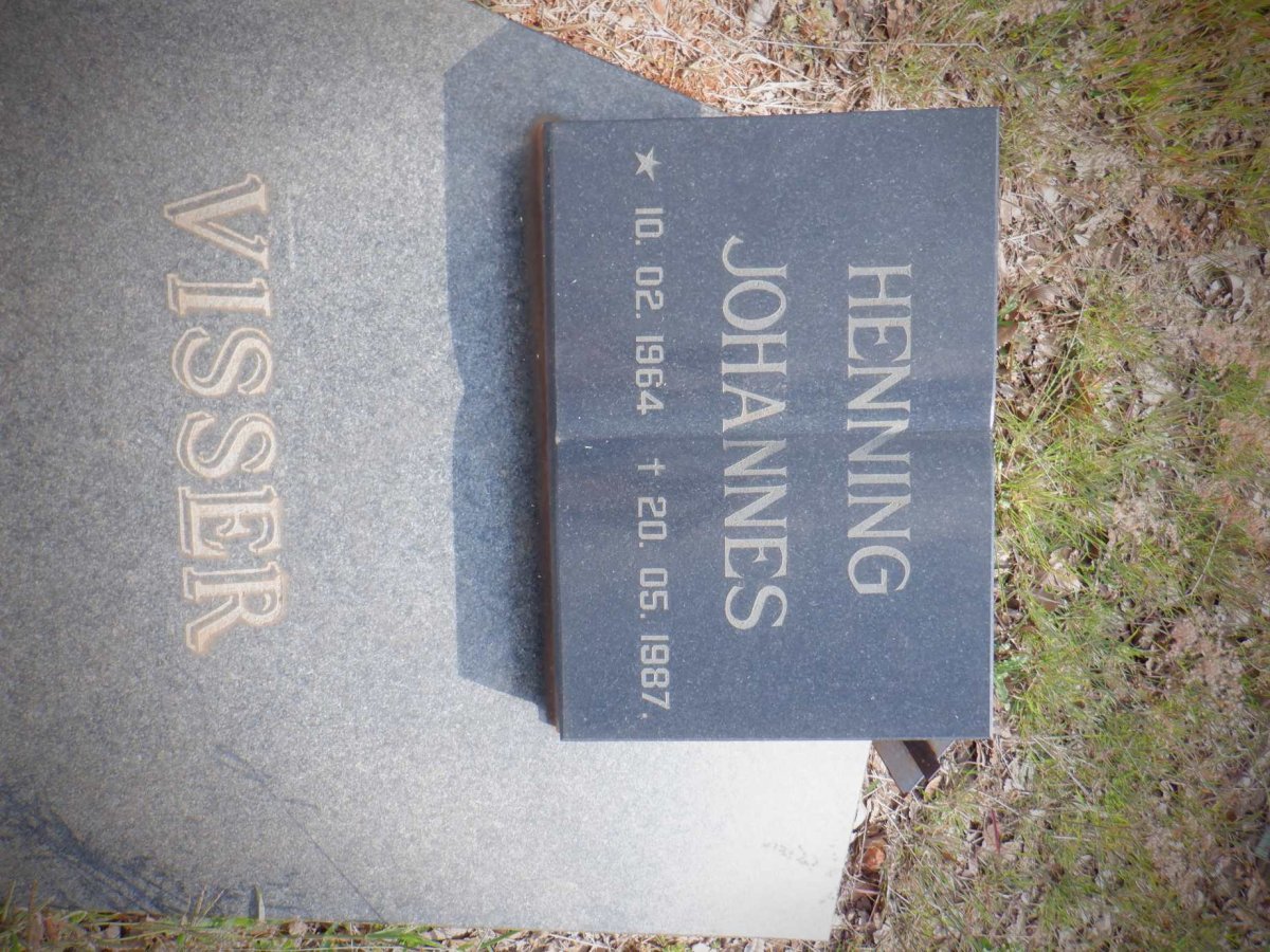 VISSER Henning Johannes 1964-1987