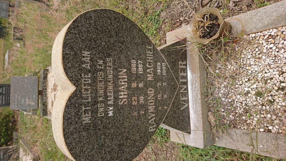VENTER Raymond Machiel 1989-1990 :: VENTER Sharin 1986-1987