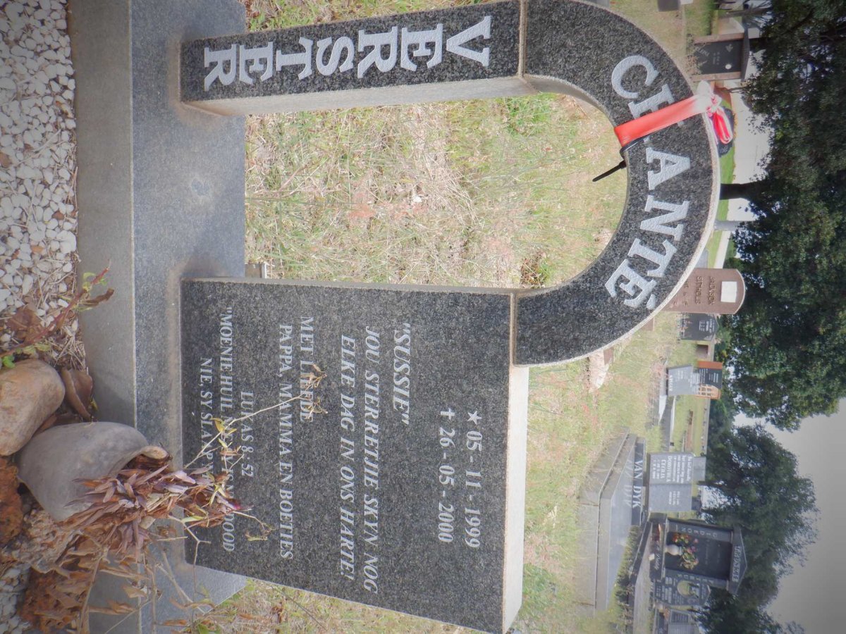 VERSTER Chanté 1999-2000
