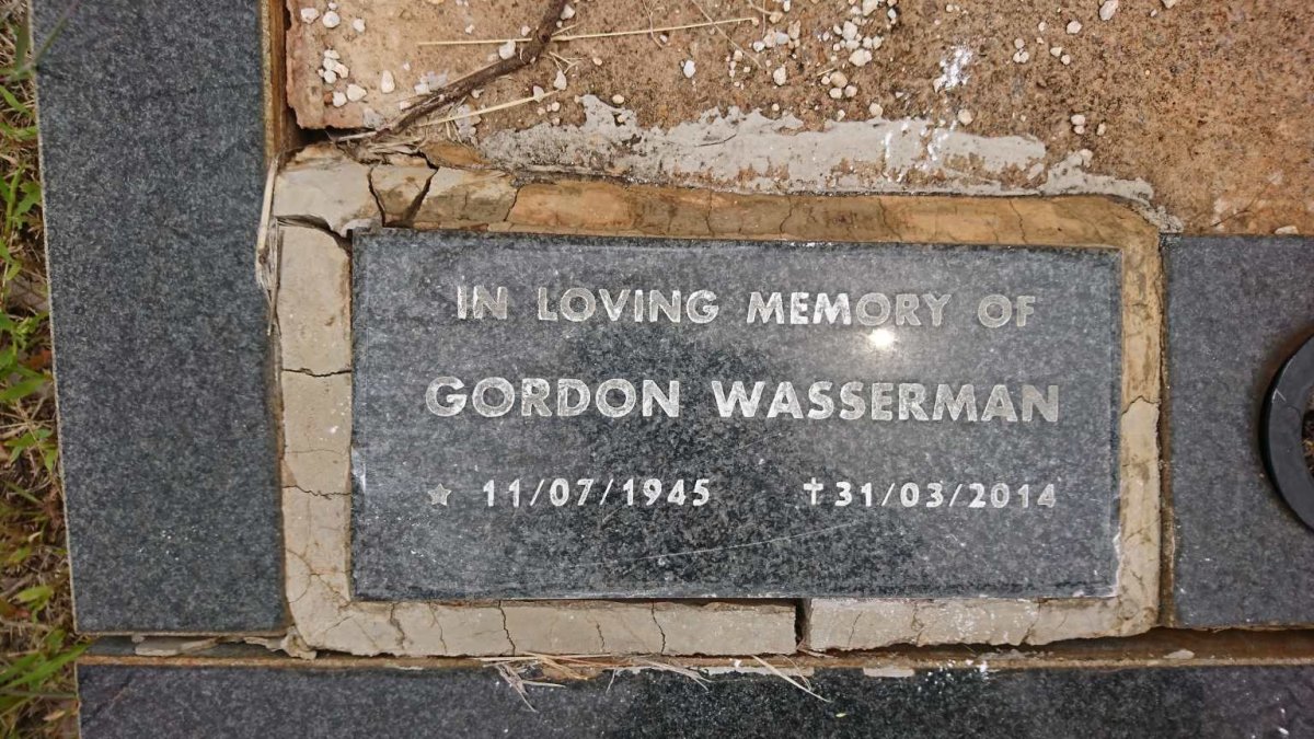 WASSERMAN Gordon 1945-2014