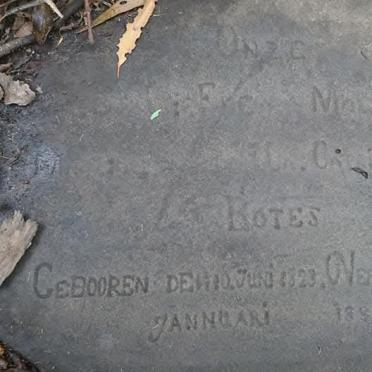 BOTES Martha Petronella Catharina Johanna 1823-1884