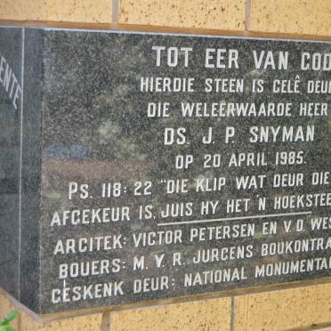 2. Hoeksteen
