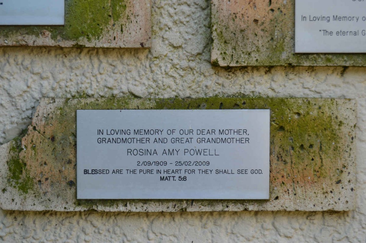 POWELL Rosina Amy 1909-2009
