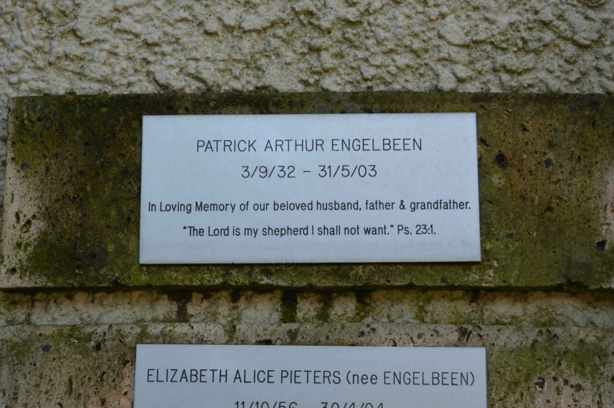 ENGELBEEN Patrick Arthur 1932-2003