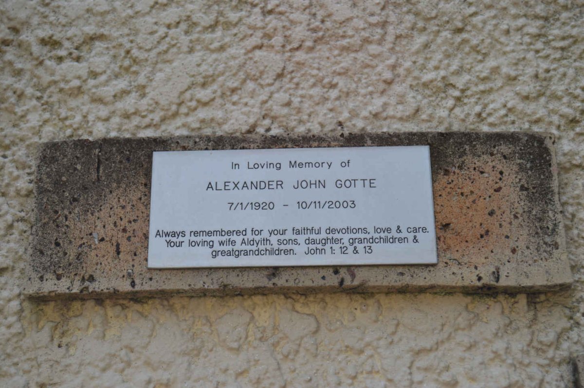 GOTTE Alexander John 1920-2003