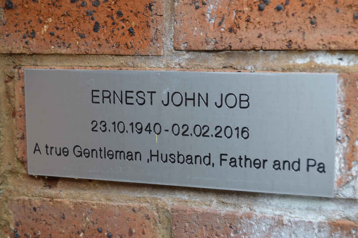 JOB Ernest John 1940-2016