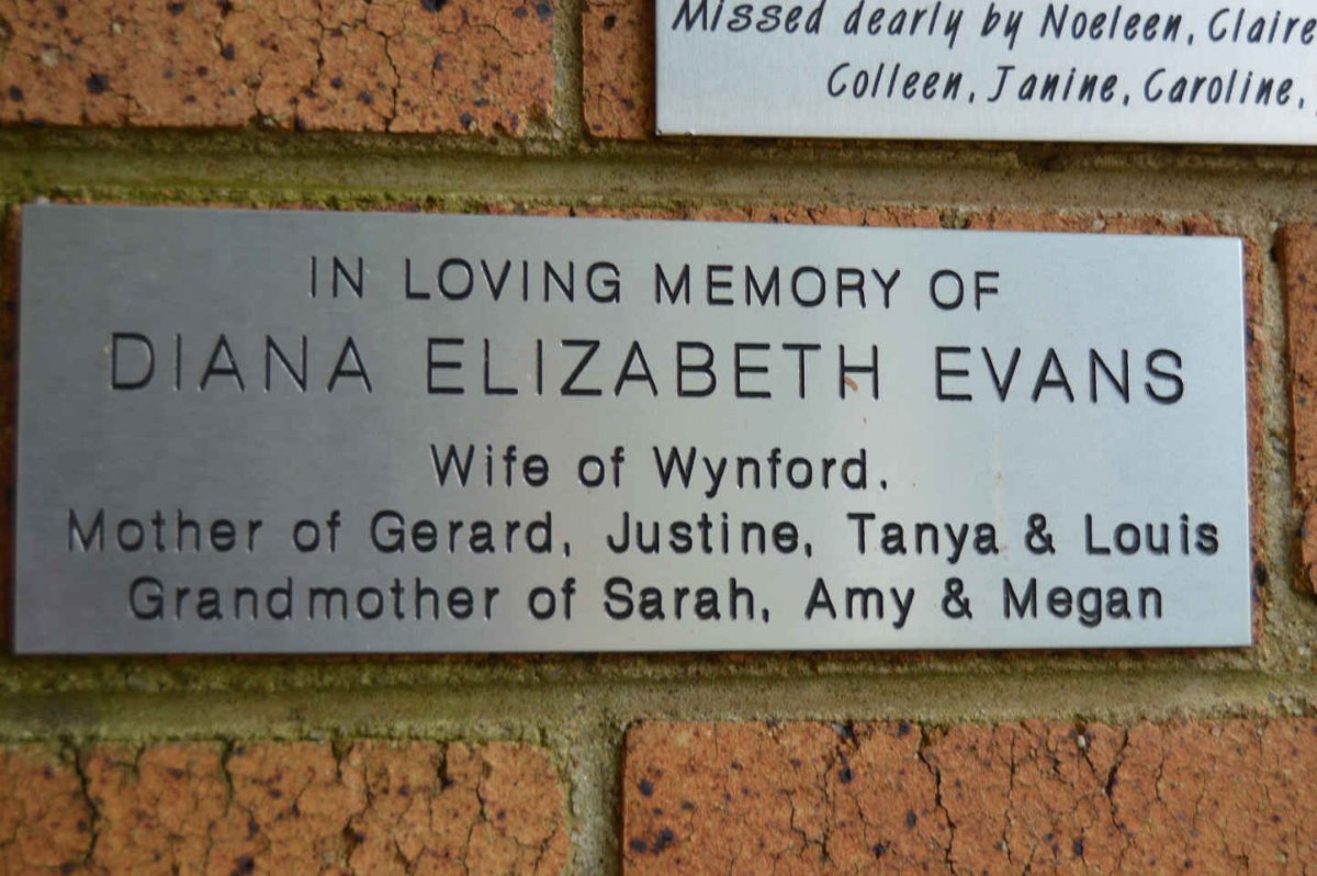 EVANS Diana Elizabeth