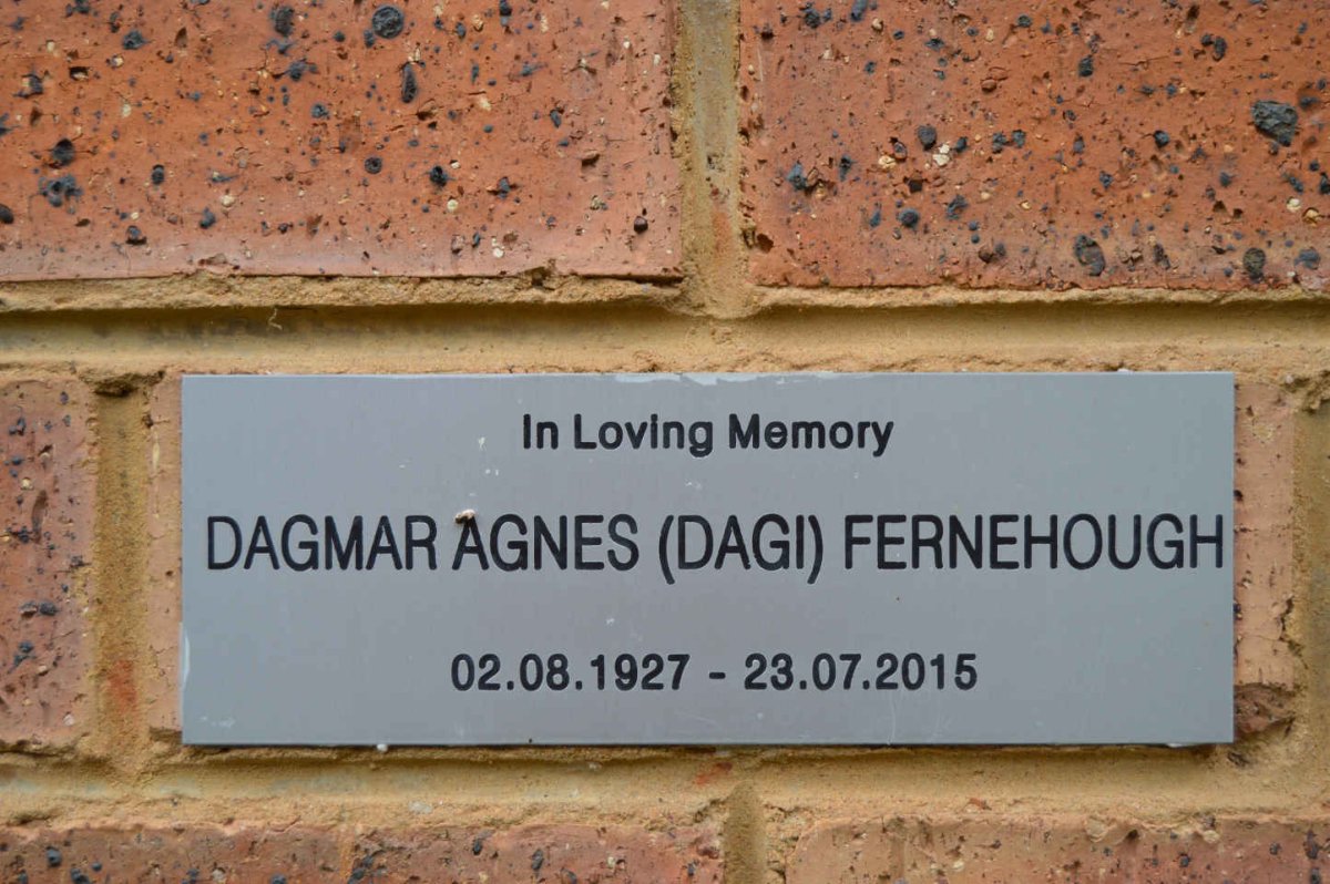 FERNEHOUGH Dagmar Agnes 1927-2015