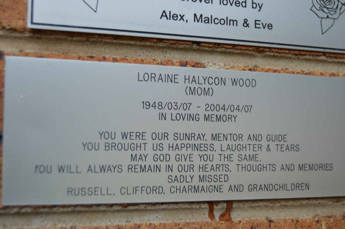 WOOD Loraine Halycon 1948-2004