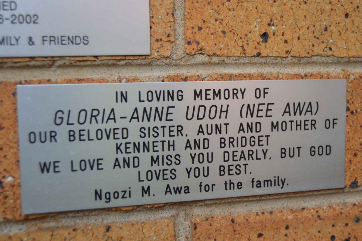 UDOH Gloria-Anne nee AWA