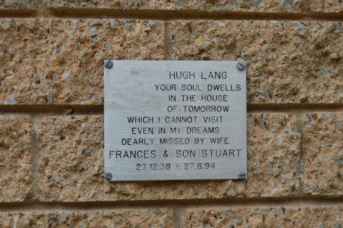 LANG Hugh 1938-1994