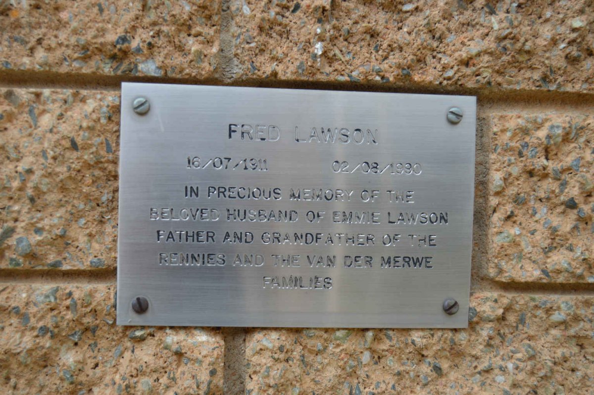 LAWSON Fred 1911-1990