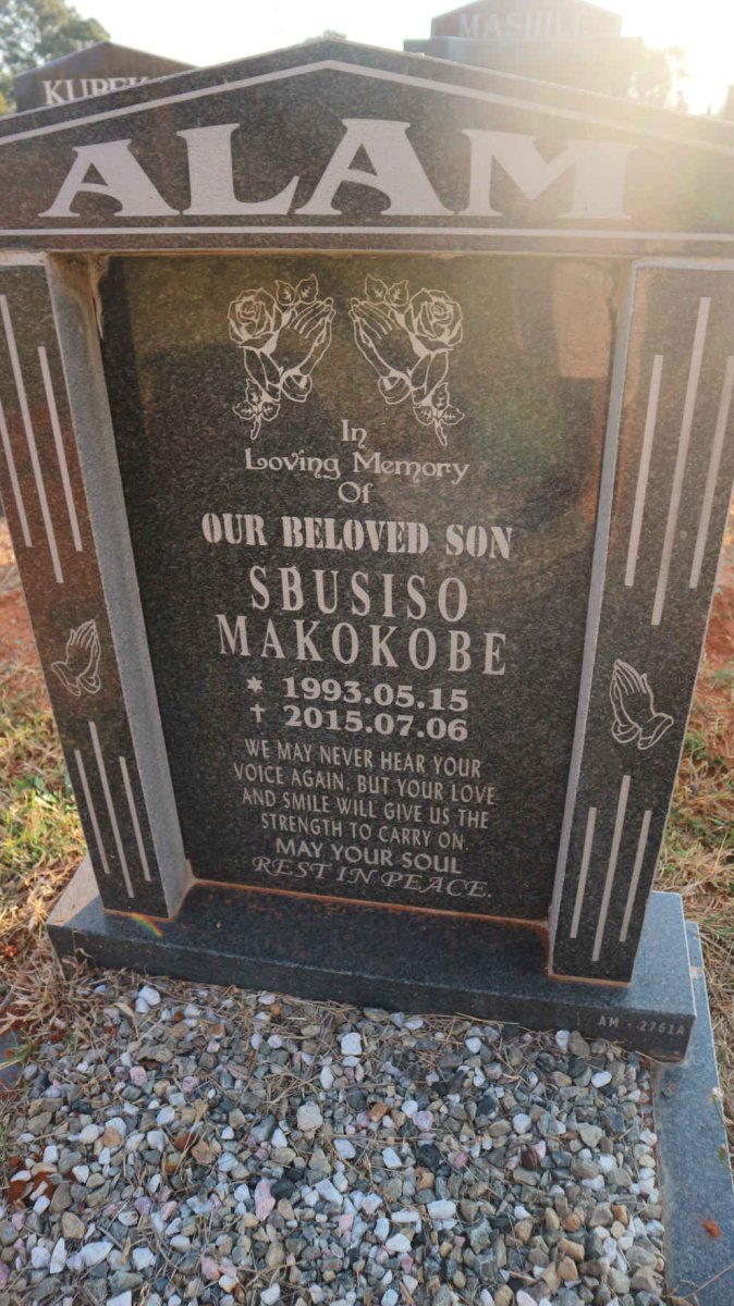 ALAM Sbusiso Makokobe 1993-2015