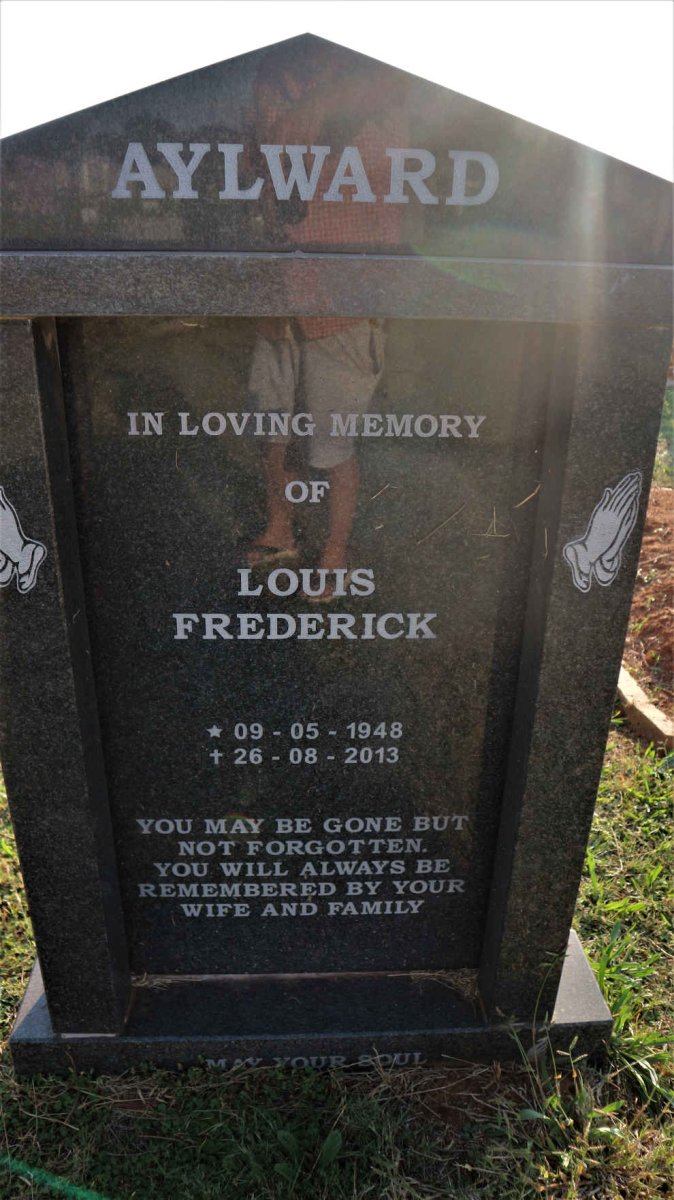 AYLWARD Louis Frederick 1948-2013
