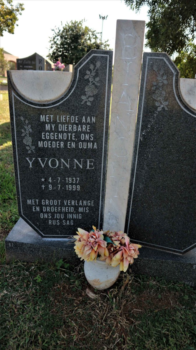 BIANCHINA Yvonne 1937-1999