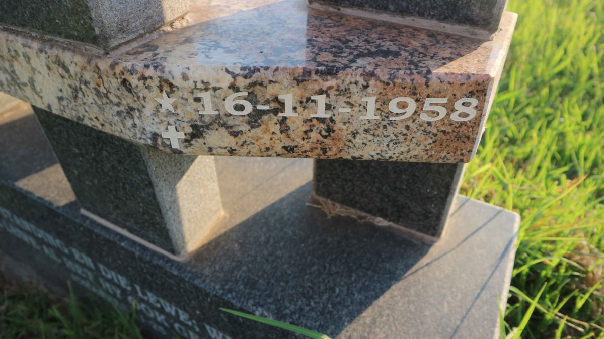 BOSCH Johan Gerhard 1953-2014 &amp; Nicolene 1958-