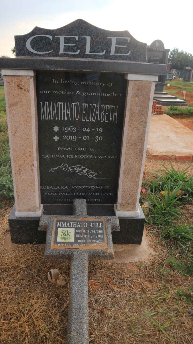 CELE Mmathato Elizabeth 1963-2019