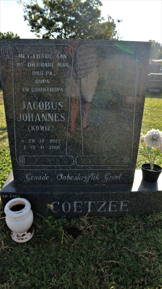 COETZEE Jacobus Johannes 1927-2001