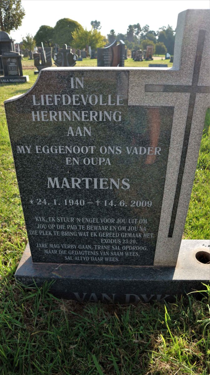 DYK Martiens, van 1940-2009