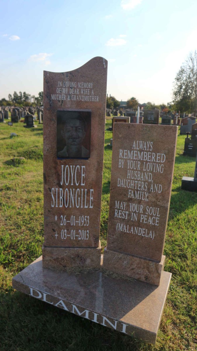 DLAMINI Joyce Sibongile 1953-2013